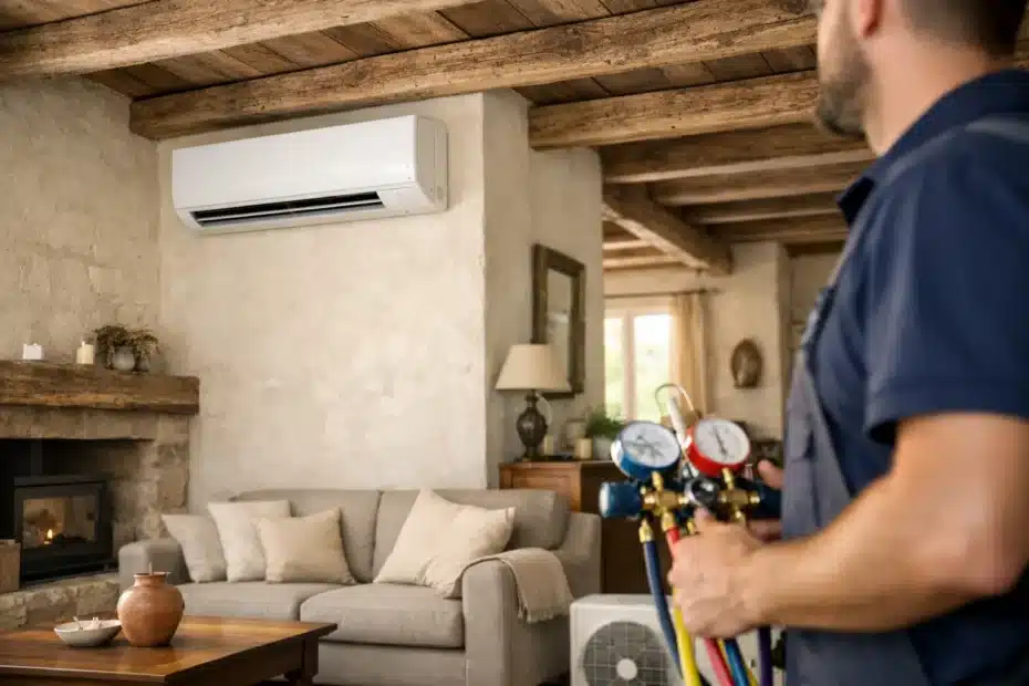 Installer une climatisation dans une maison ancienne