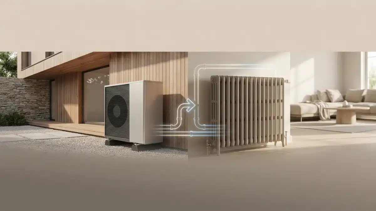 Pompe à chaleur air-eau vs radiateurs existants : Faut-il tout changer ?
