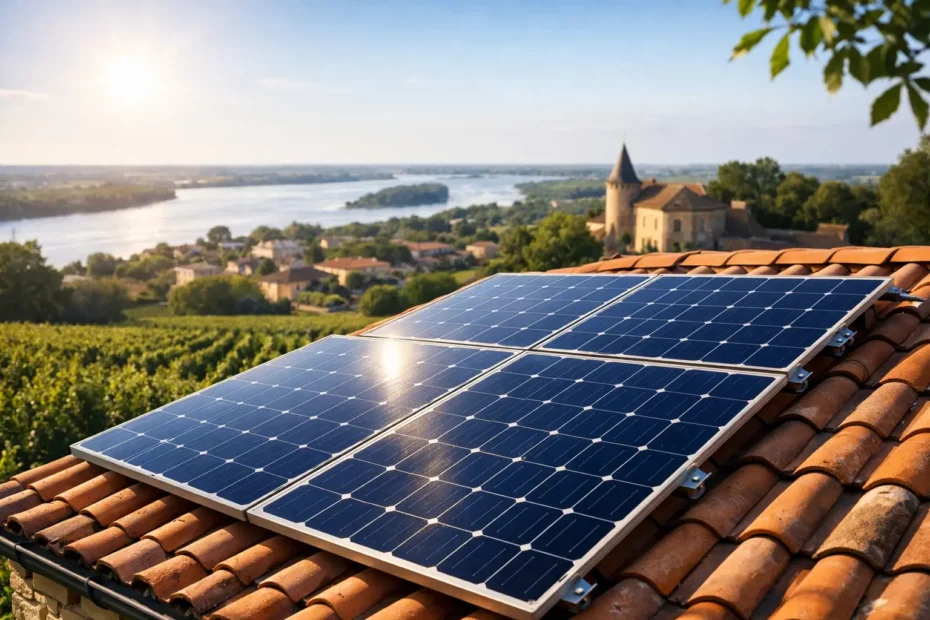 Rentabilité panneaux solaires Gironde