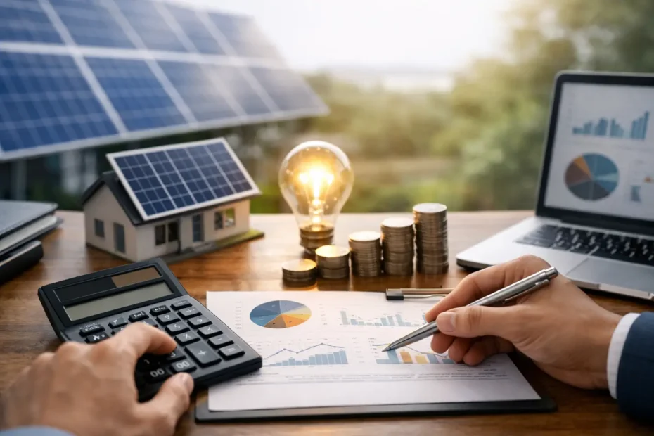 Calculer retour sur investissement solaire