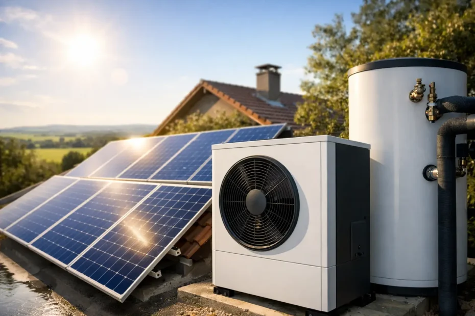 Solutions hybrides solaire chauffage rentables
